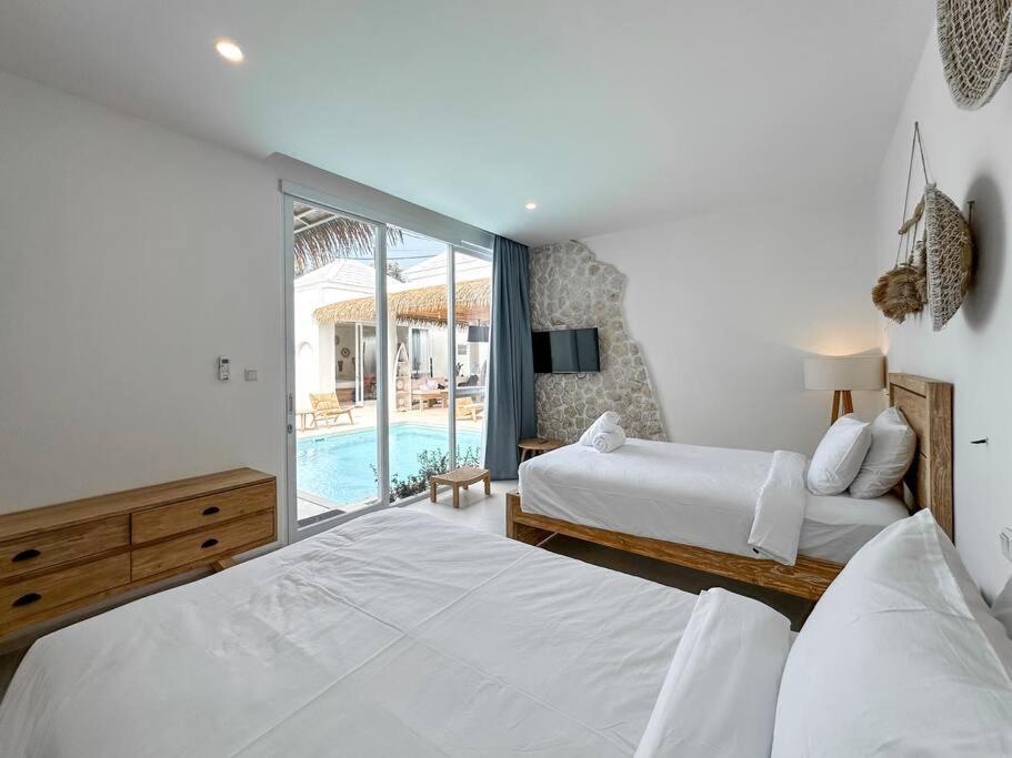 Villa Fresh Tropical Boni 3br/privatepool&wifi